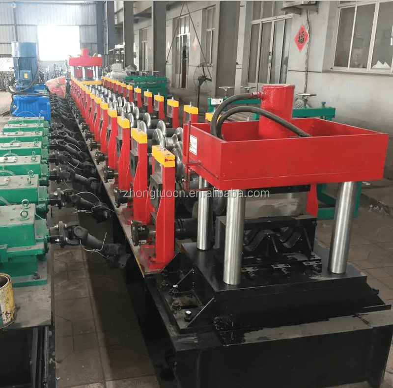 High Speed Guardrail Forming Machine