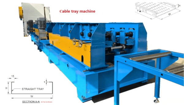 CNC Punching Fully Automatic Cable Tray Roll Forming Machine