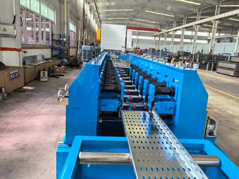 CNC Punching Fully Automatic Cable Tray Roll Forming Machine