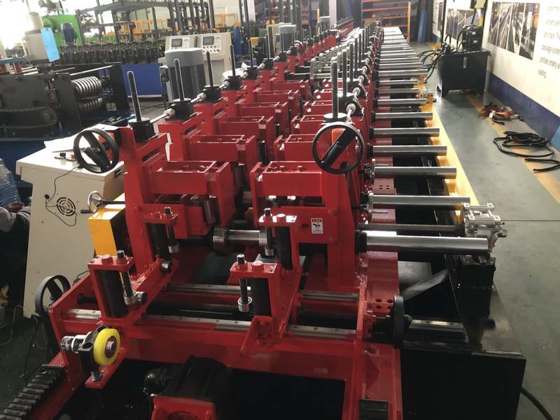 European Standard Cable Tray Roll Forming Machine