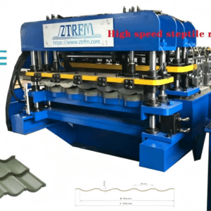 Glazed Roof Tile Forming Machine