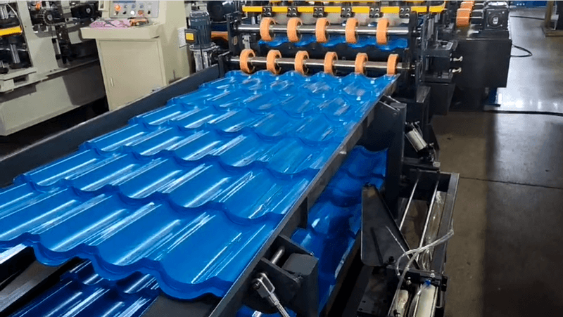 Glazed Tile Forming Machine