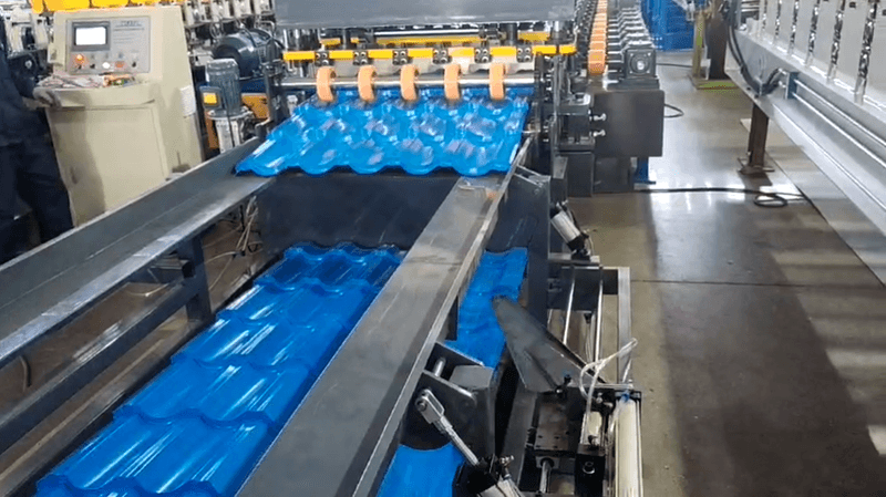 Glazed Tile Forming Machine