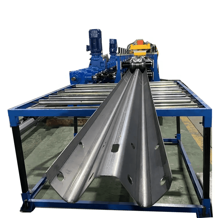 High Speed Guardrail Forming Machine