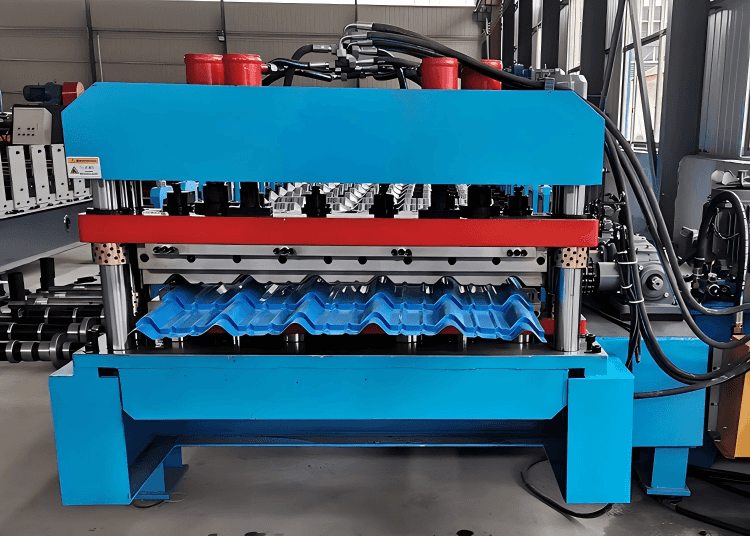 Glazed Roof Tile Forming Machine