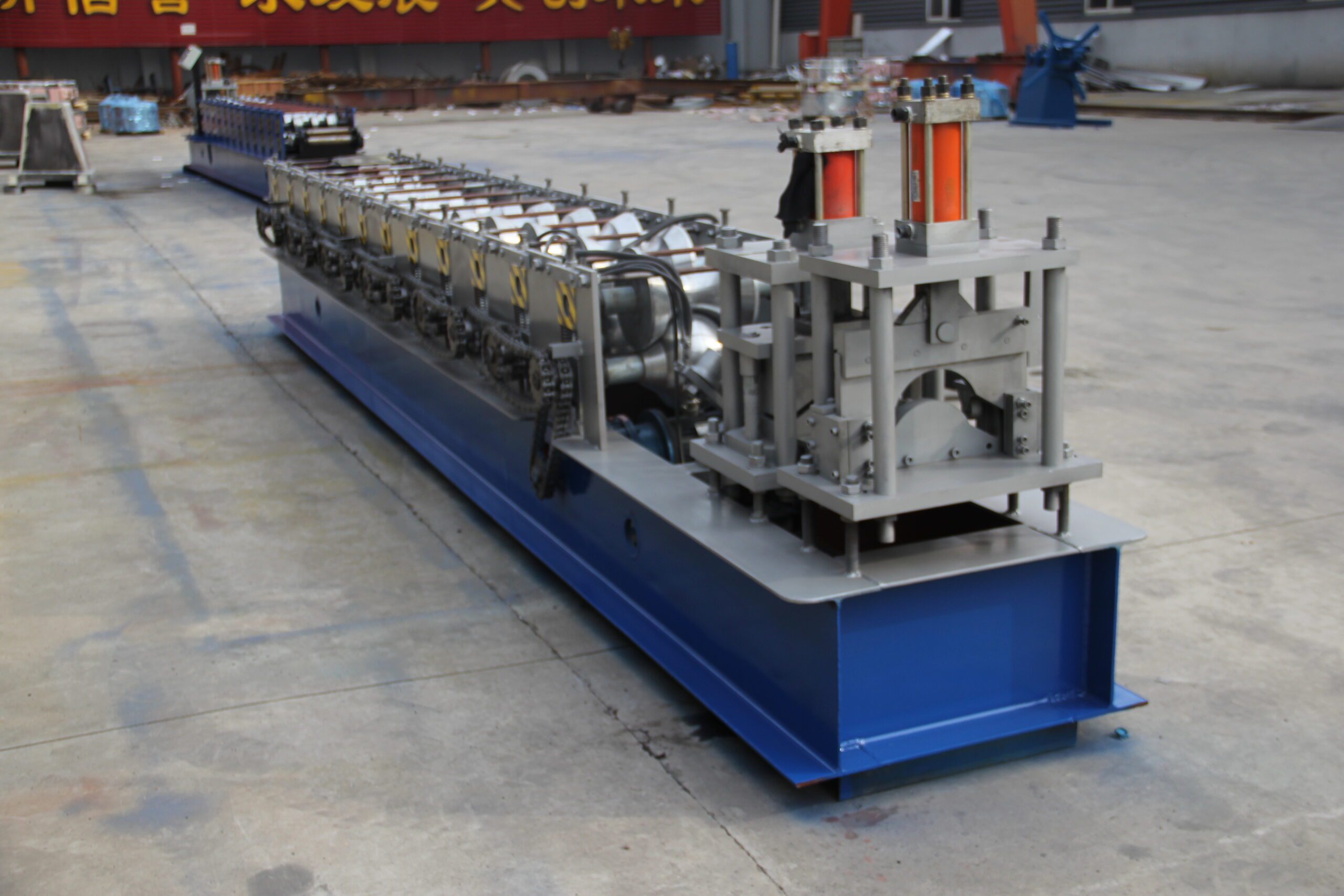 ridge cap profile rolling forming machine