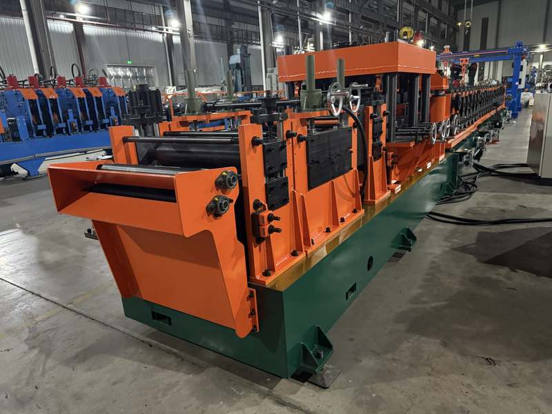 steel purlin roll forming machine