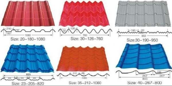 Glazed Roof Tile Forming Machine