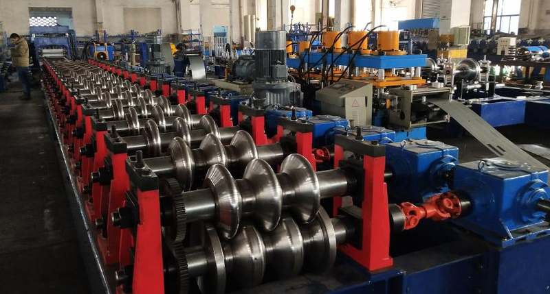 2/3 waves highway guardrail roll forming machine