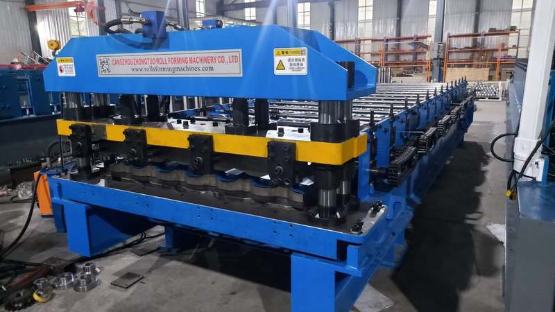 Glazed Roof Tile Forming Machine