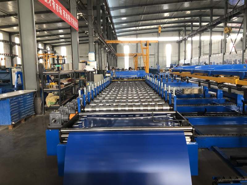 Glazed Roof Tile Forming Machine