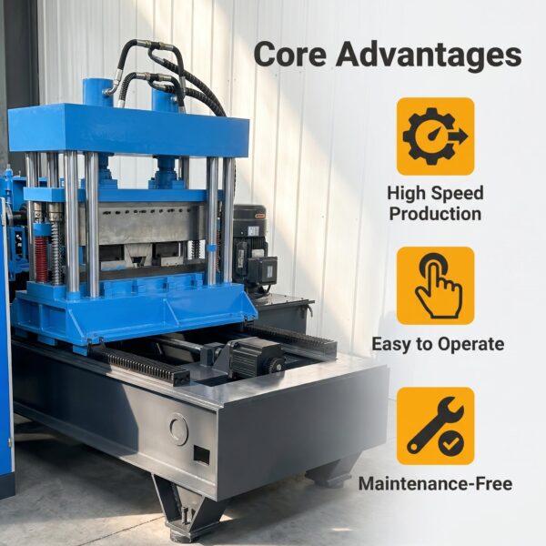 Cable Tray Roll Forming Machine