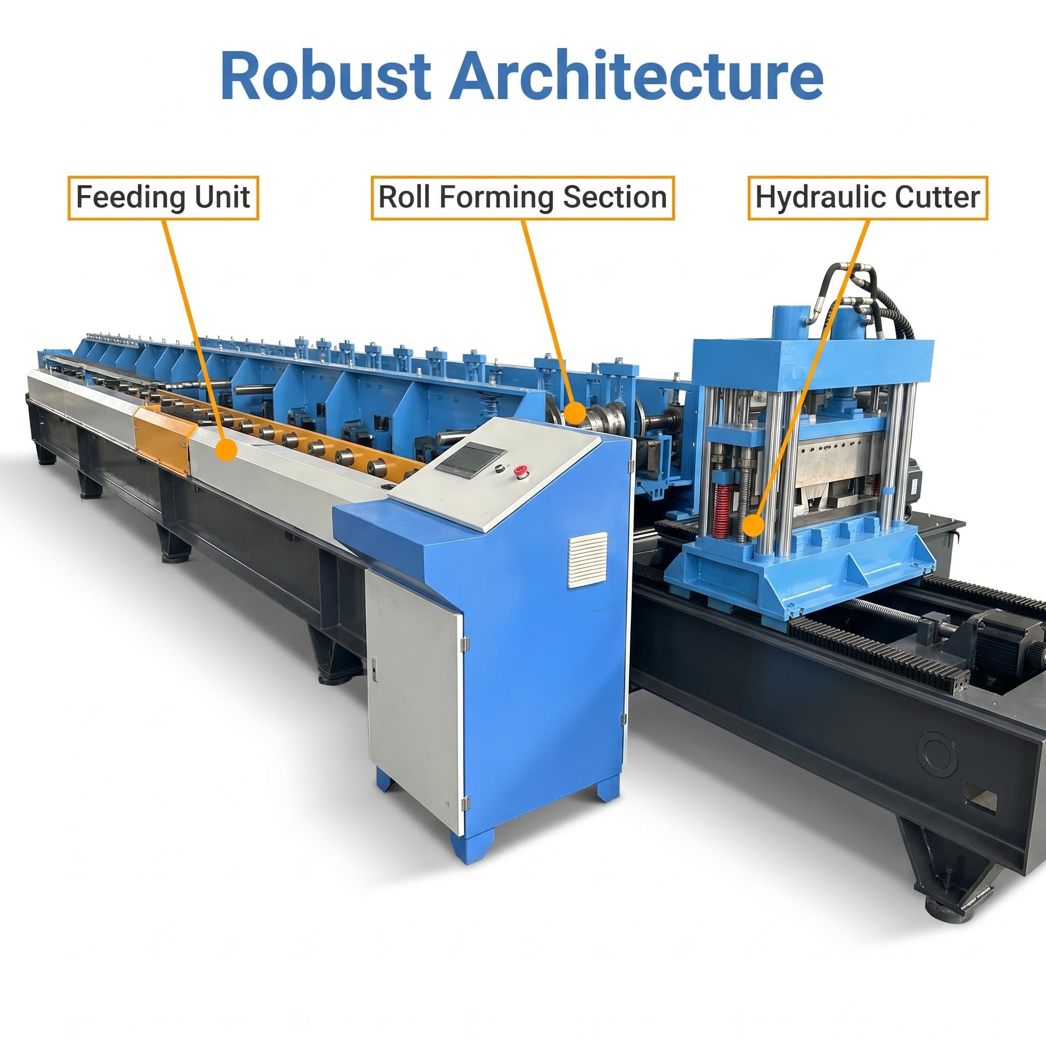 Cable Tray Roll Forming Machine