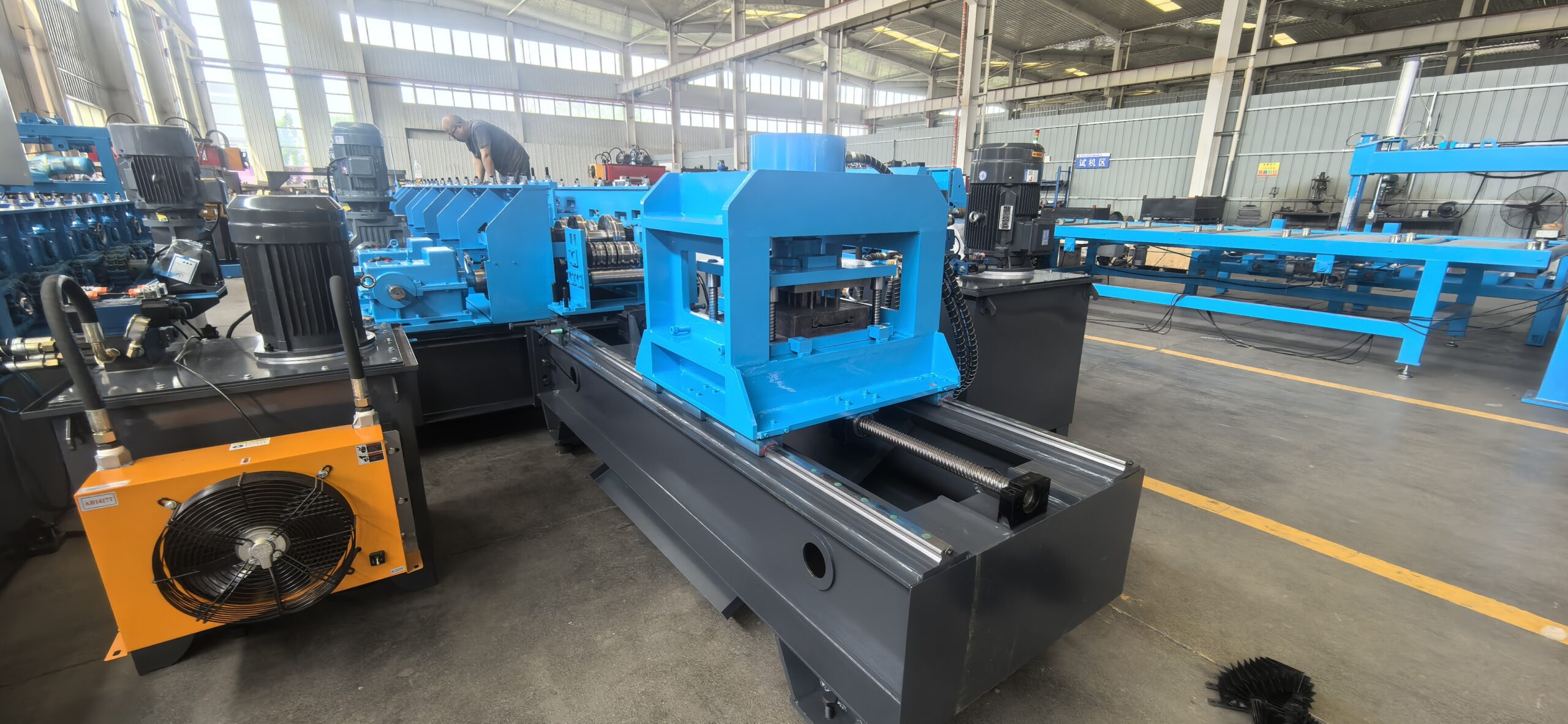 Cable Tray Roll Forming Machine