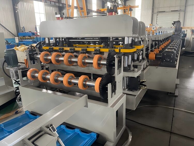 Glazed Tile Roll Forming Machine