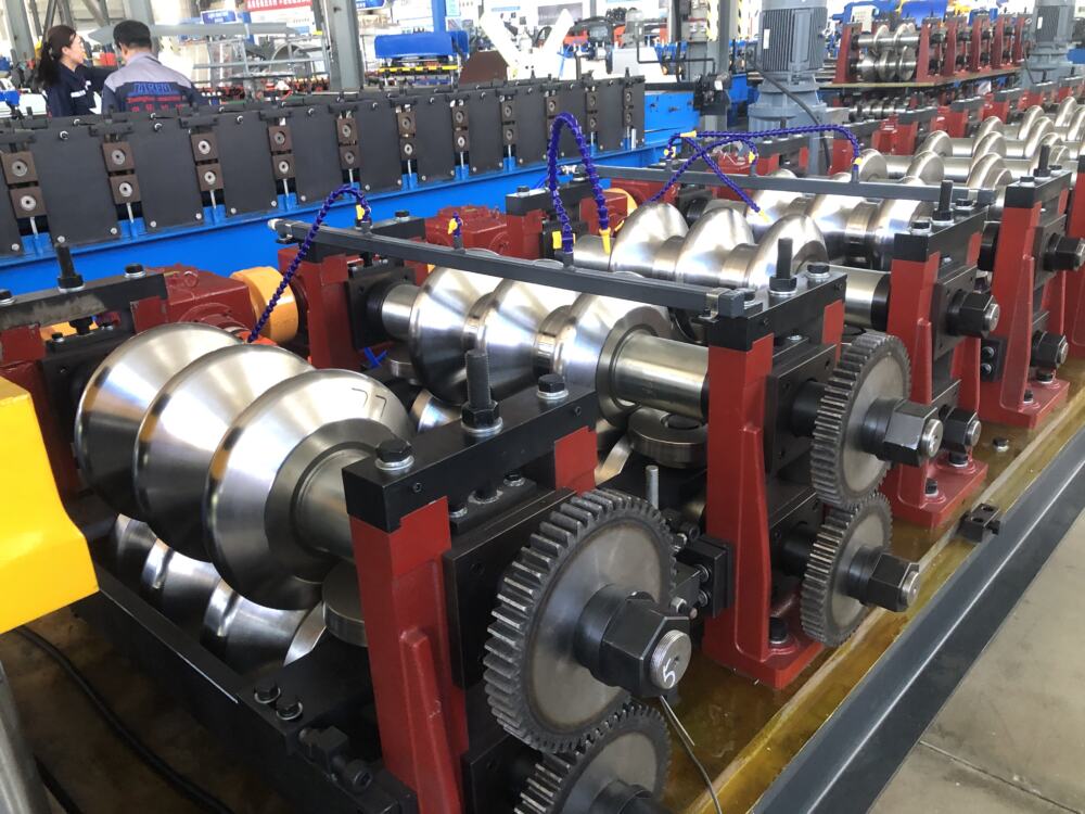 High Speed Guardrail Forming Machine