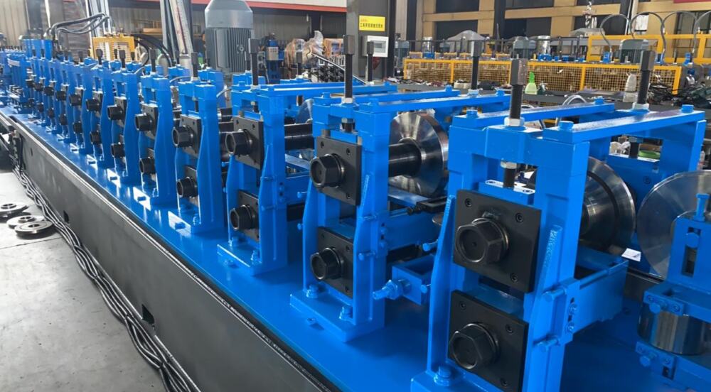 High-Precision Photovoltaic Bracket Roll Forming Machine