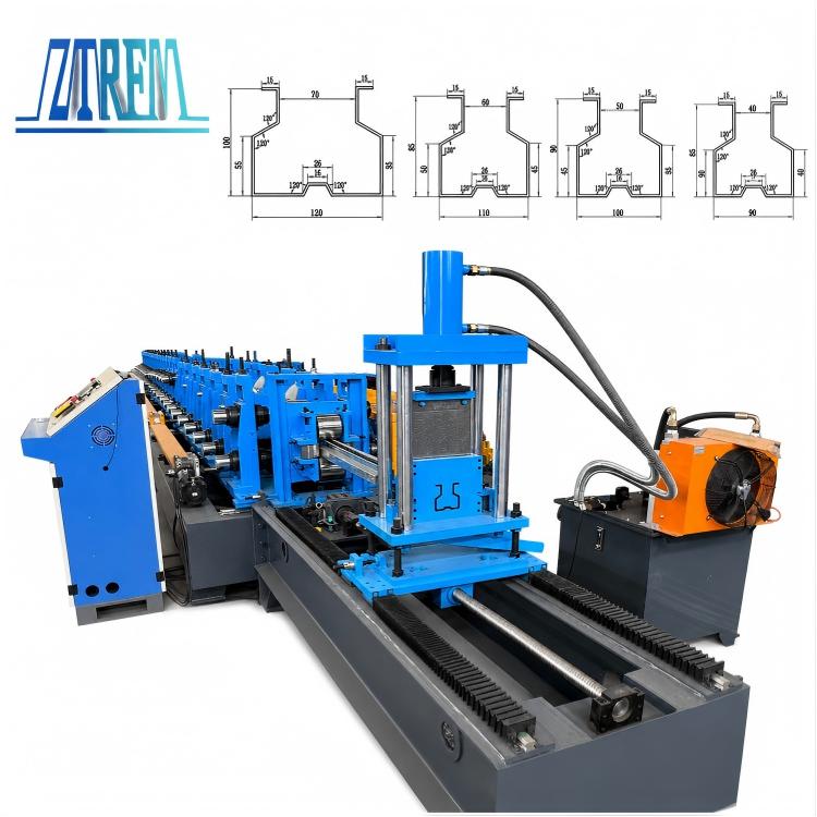Rack Upright Roll Forming Machine
