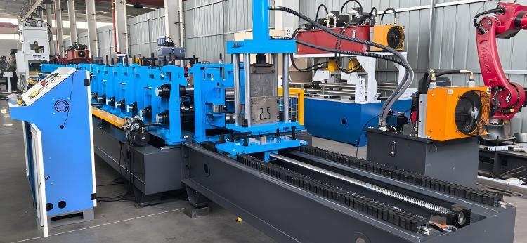 Rack Upright Roll Forming Machine