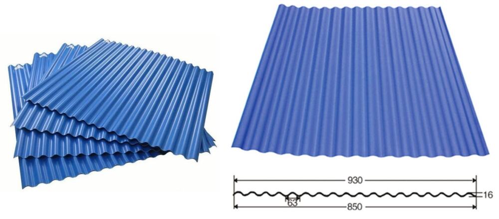 Wave Roof Tile Forming Machine