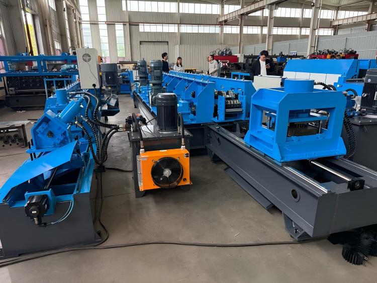 Russian Style Cable Tray Roll Forming Machine：GOST-Type Perforated & Ladder Tray Line