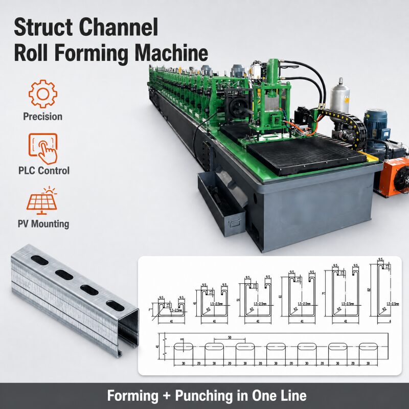 Solar Panel Bracket Forming Machine:High Precision & High Efficiency Roll Forming Solution 2 Solar Panel Bracket Forming Machine:High Precision & High Efficiency Roll Forming Solution