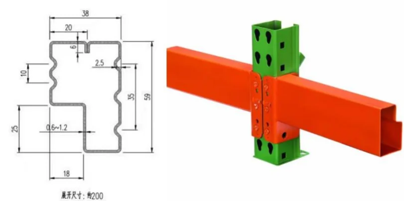 P Beam Roll Forming Machine：Fully Automatic Shelf Step Beam Forming Machine