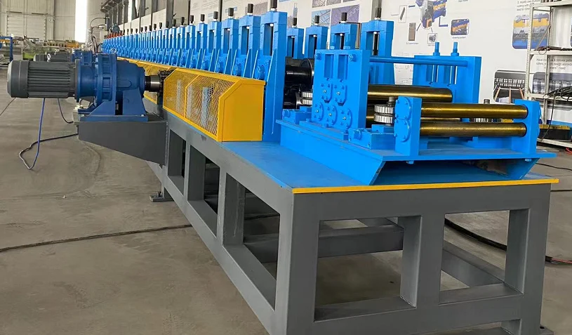 P Beam Roll Forming Machine：Fully Automatic Shelf Step Beam Forming Machine