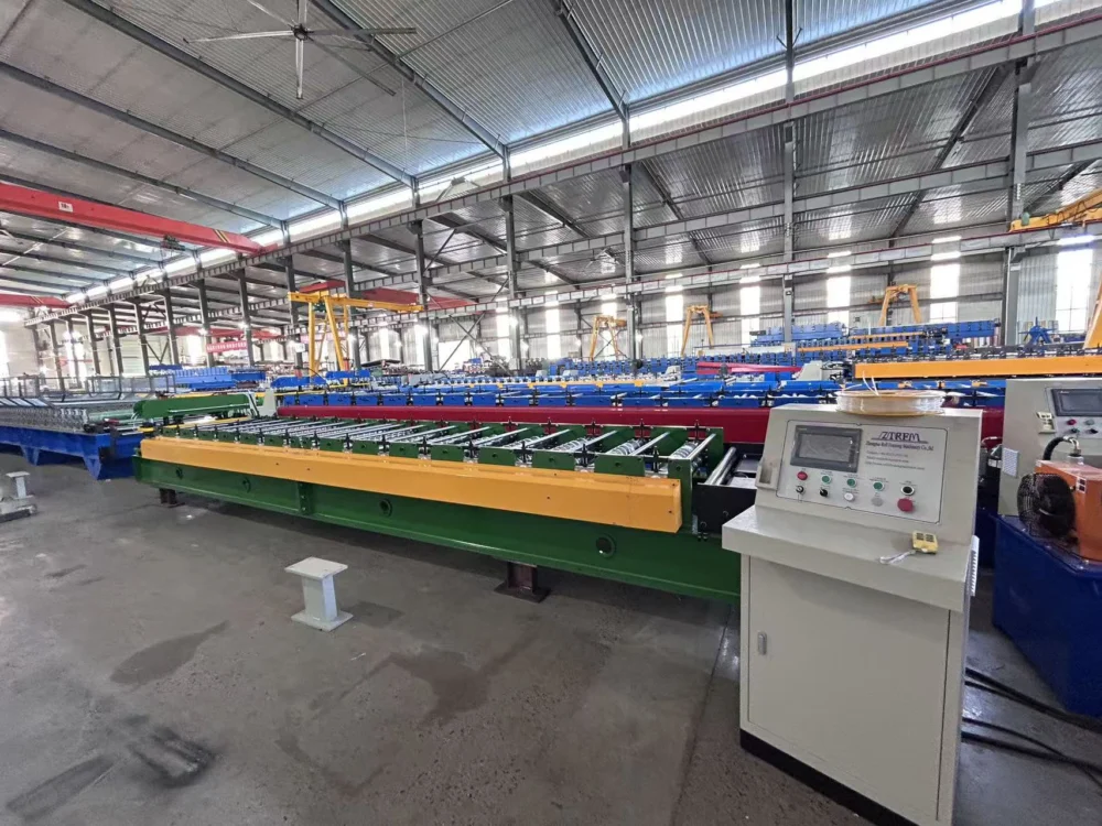 Corrugated Roof Sheet Roll Forming Machine:Automatic Metal Roof Panel - "Corrugated Corrugated Roof Sheet Roll Forming Machine:Automatic Metal Roof Panel Making Machine