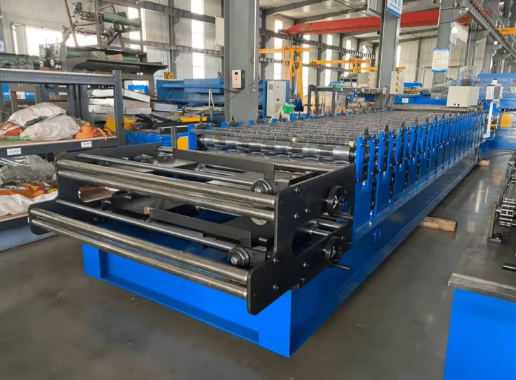 Double Layer Roof Tile Forming Machine:Dual Profile High Speed Roll Fo - Content image 3 Double Layer Roof Tile Forming Machine:Dual Profile High Speed Roll Forming Line