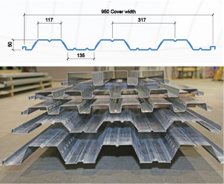 2.0" Composite Floor Deck for Mid-Range Spanning Roll Forming Machine: - drawing 