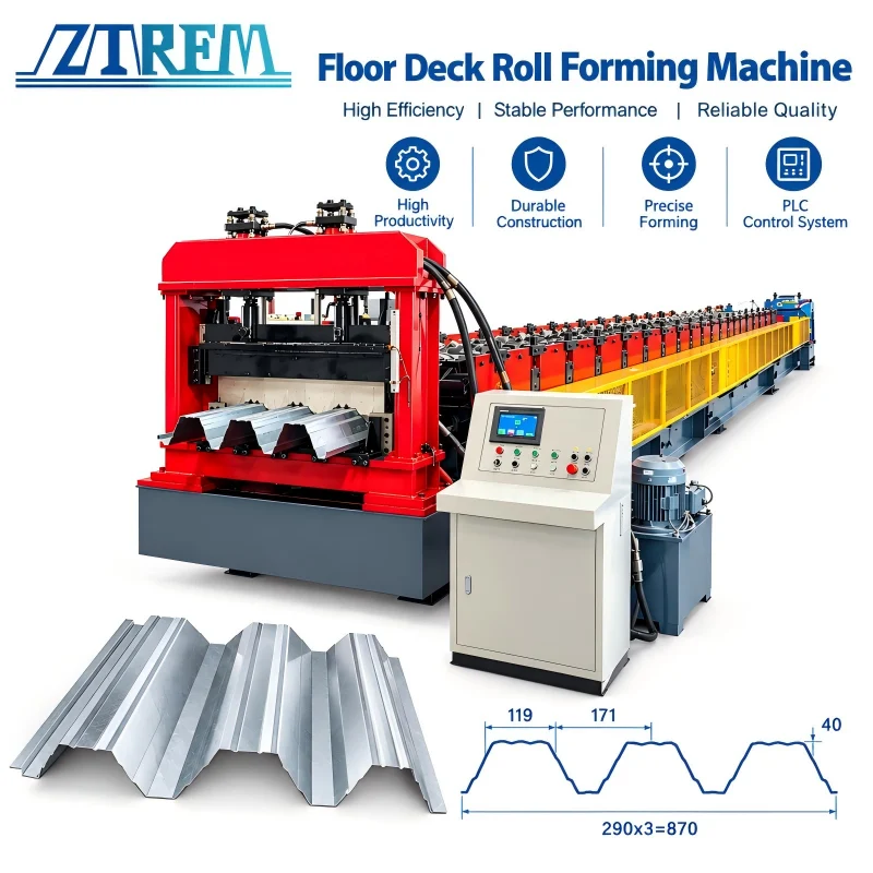 Floor Deck Roll Forming Machine:High Precision & Fully Automatic 3 Floor Deck Roll Forming Machine:High Precision & Fully Automatic - eOxH4V 1788852133 8Ee6
