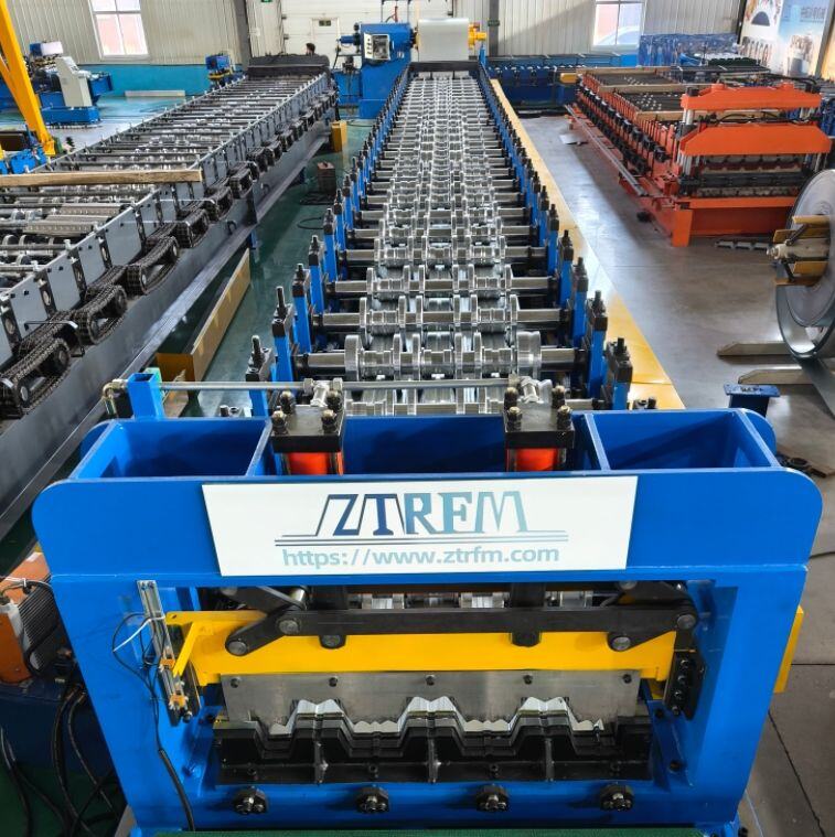 Composite Floor Deck Roll Forming Machine:Steel Deck Sheet Production Line 9 Composite Floor Deck Roll Forming Machine:Steel Deck Sheet Production Line