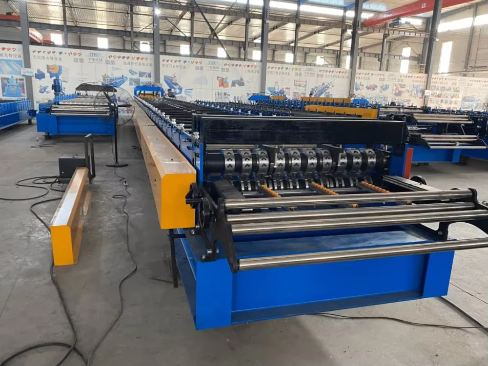 2.0" Composite Floor Deck for Mid-Range Spanning Roll Forming Machine: - floor deck roll forming machine