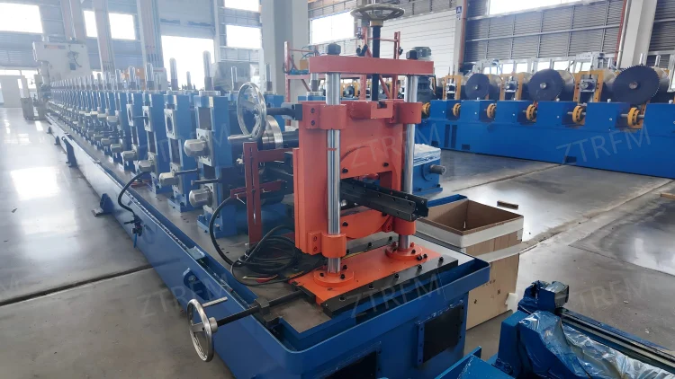 Rack Upright Roll Forming Machine:Automatic Warehouse Shelf Column For - Content image Rack Upright Roll Forming Machine:Automatic Warehouse Shelf Column Forming Machine