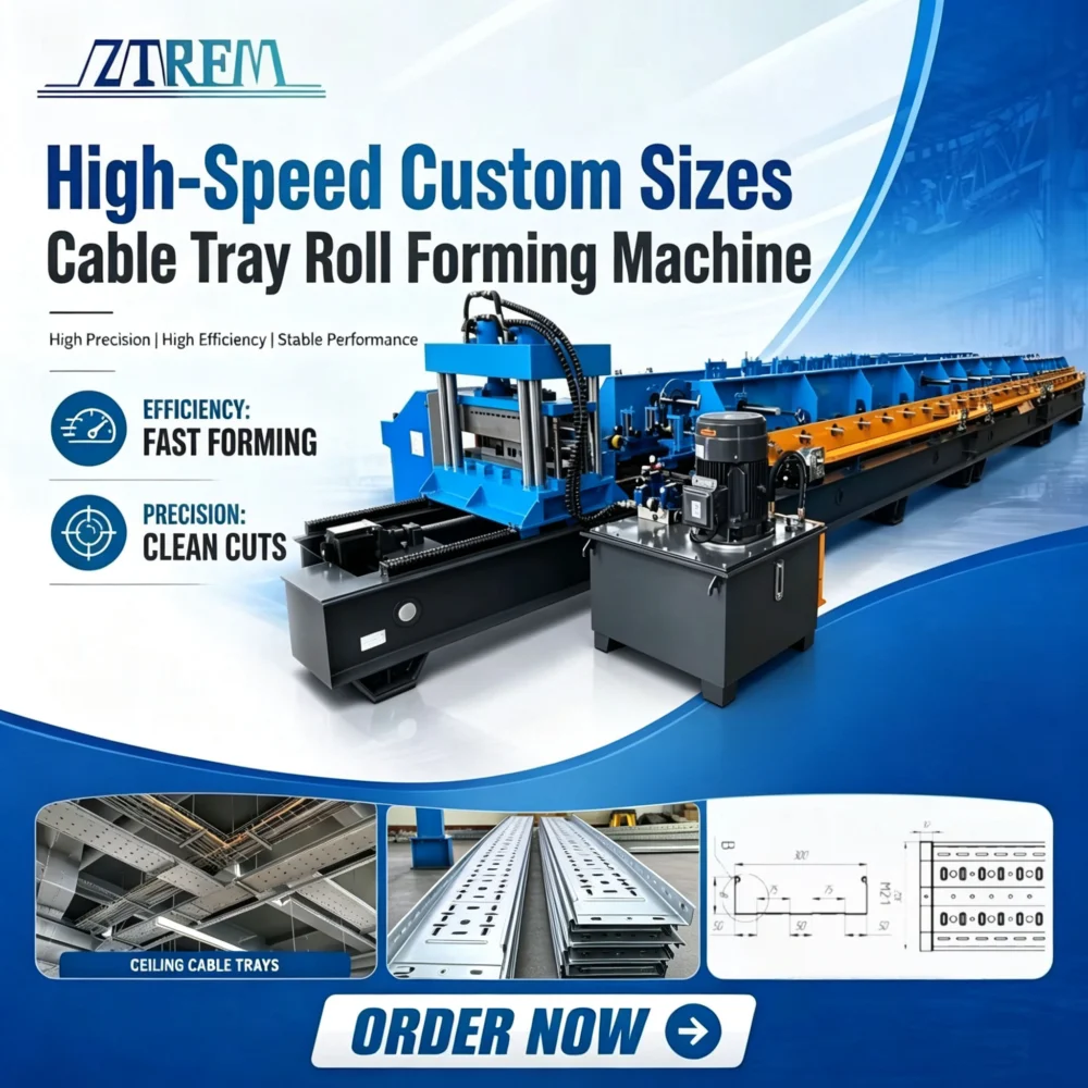 Cable Tray Roll Forming Machine: Fully Automatic & High Precision Production Line 37 Cable Tray Roll Forming Machine: Fully Automatic & High Precision Prod - h5fa4aeb2e6914e88a247bca91930f444j 1789375054 biZs