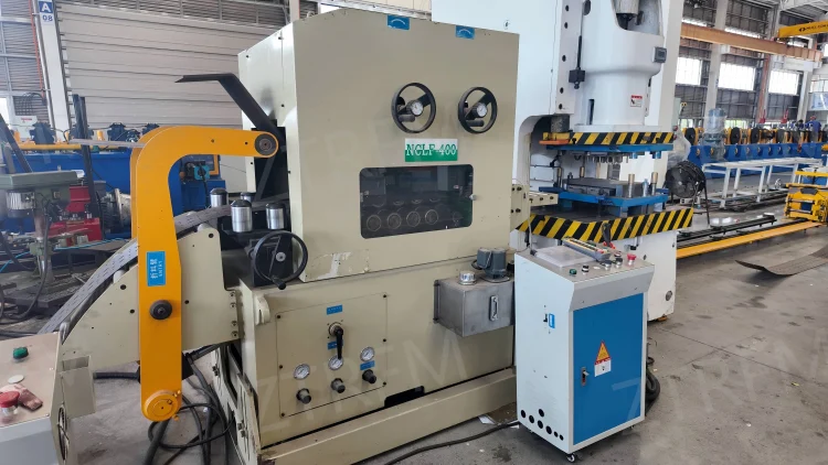 Rack Upright Roll Forming Machine:Automatic Warehouse Shelf Column For - Content image 2 Rack Upright Roll Forming Machine:Automatic Warehouse Shelf Column Forming Machine