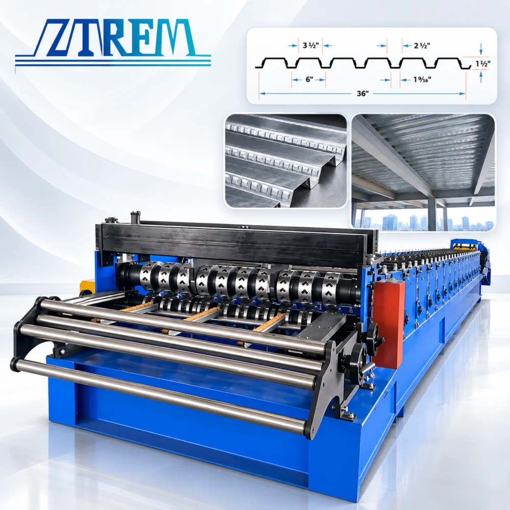 Floor Deck Roll Forming Machine：High-Strength Steel Floor Decking Form - oALHUB 1790063773 ba1E