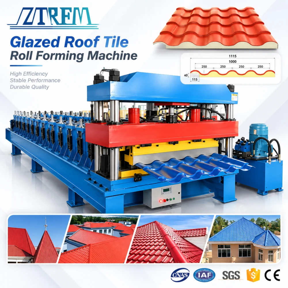 Glazed Tile Forming Machine：High Efficiency & Customized Roof Tile Equ - oJOy4E 1789377874 19I8