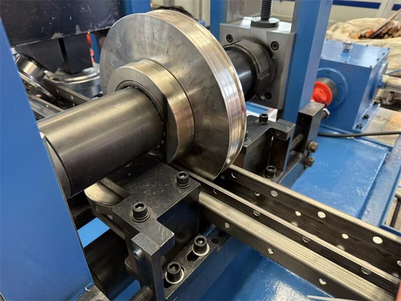 Shelf Panel Upright Roll Forming Machine for Warehouse Storage Systems 4 Pallet Rack Upright Roll Forming Machine for Warehouse Storage Systems