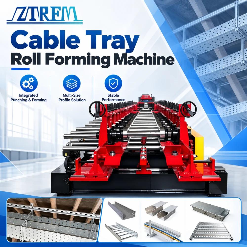 Cable Tray Forming Machine：Fully Automatic High-Speed Roll Forming Lin - yjQDId 1790667451 uKVy