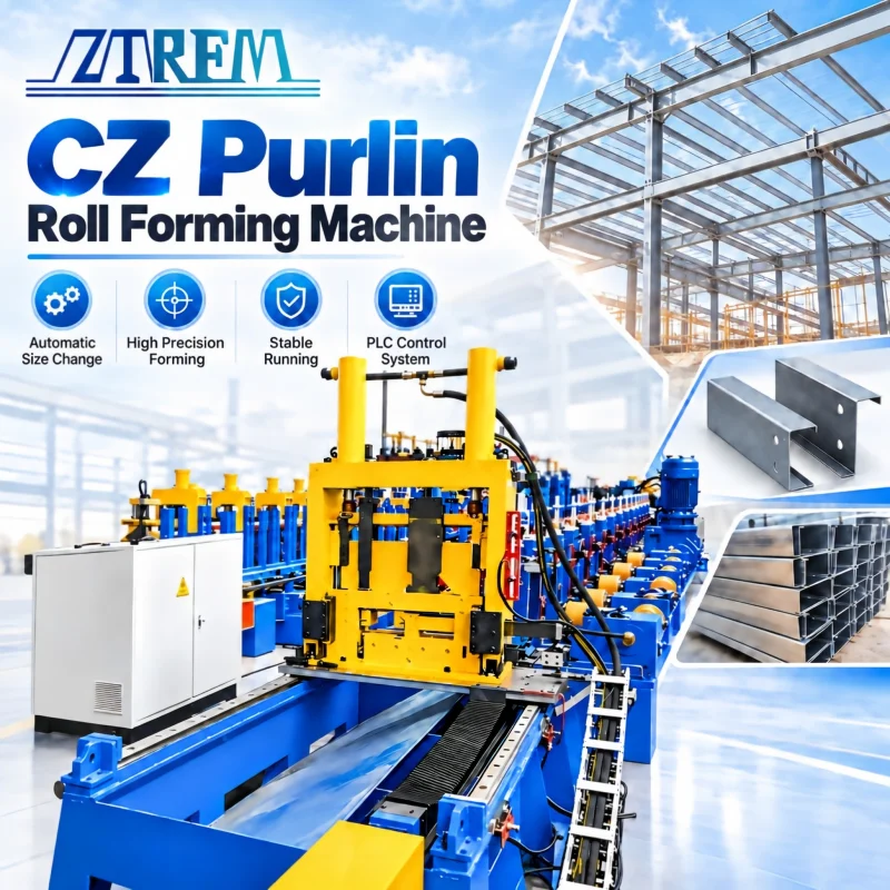 CZ Purlin Roll Forming Machine：Auto Change C & Z Steel Purlin Making L - XZsrfD 1792722916 JRcZ