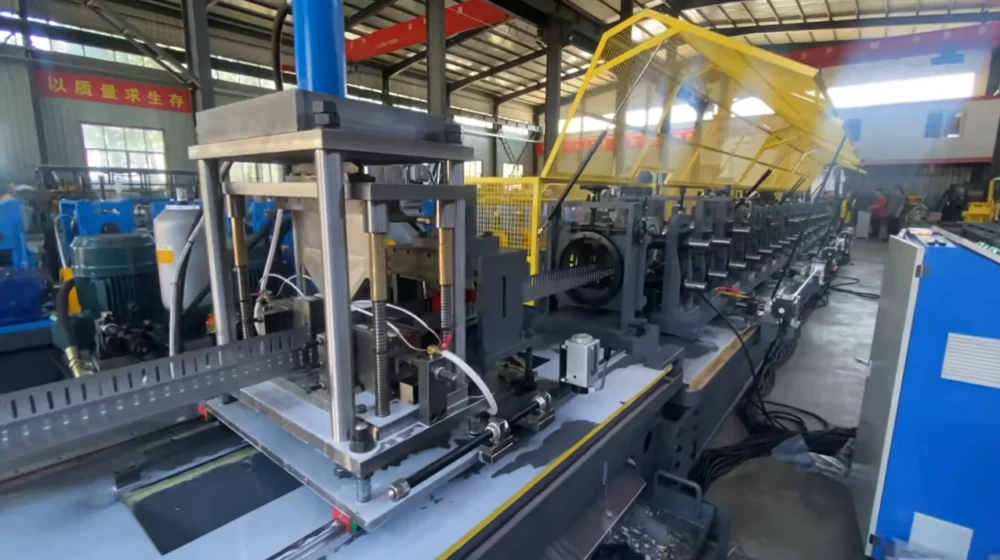 Cable Tray Roll Forming Machine:Automatic Perforated Ladder Cable Tray - Content image 2 Cable Tray Roll Forming Machine:Automatic Perforated Ladder Cable Tray - cable tray roll forming machine 5 1792551716 Mp0V