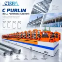 C Purlin Roll Forming Machine:High Precision & High Speed Cold Roll Forming Equipment 13 C Purlin Forming Machine