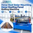 Metal Roof Solar Mounting Metal Roofing Panel Rolling Machine 3 Metal Roof Solar Mounting Metal Roofing Panel Rolling Machine